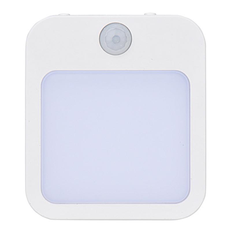 

Motion Sensor Night Light Plug-In Warm White LED Stepless Dimmable Light for Bedroom Hallway Bathroom EU Plug