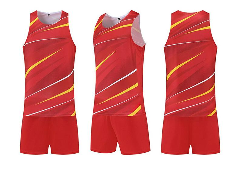 Unisex Quick-Dry Sports Vest  Shorts Set - Ideal for Student PE Exam  Track Running Men s M