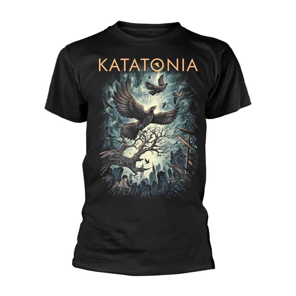 Katatonia „Uncover The Skies“ Schwarzes T-Shirt – NEU Unisex-T-Shirt