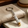 Car Exhaust Pipe Keychain Exhaust Pipe Pendant Keychains for Car Keys Backpack Creative Keychains Gifts for Men Friends Car Enthusiasts