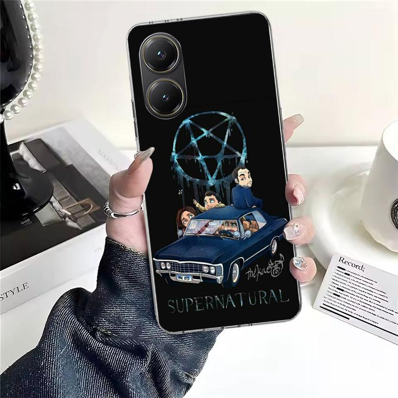 Angel Castiel Supernatural Soft Phone Case For Xiaomi Redmi 15C 15 13C 13 Poco X5 X6 X7 F7 Ultra M7 12C 12 10 10C 9C 9A 9T 9 Fun
