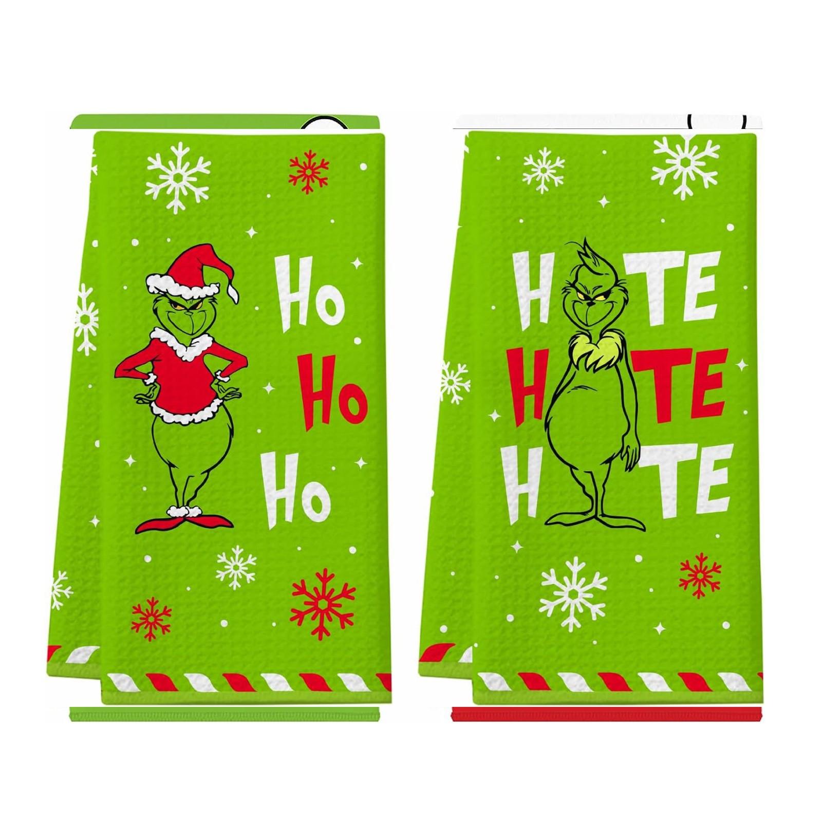 

Рождественские 3D-печатные полотенца, кухонные полотенца-присоски, полотенца для рук, полотенца для лица One Size