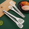 201 Stainless Steel 12-Inch Food Tongs - 5-Pack