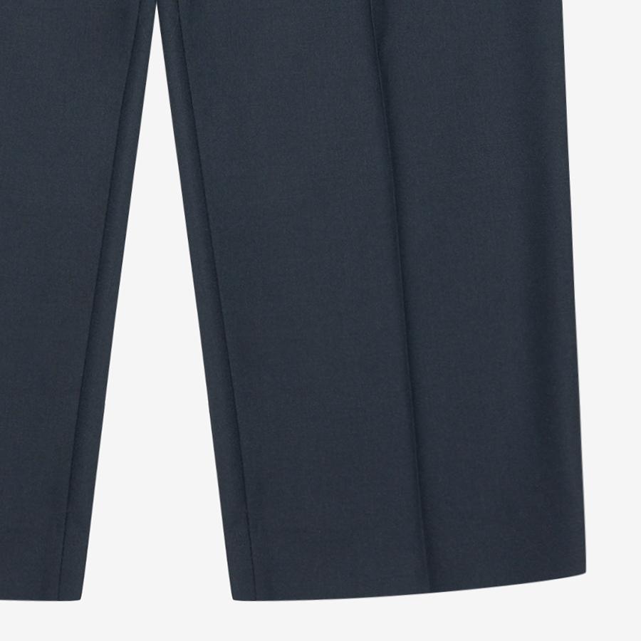 SIEG [Stein Garten] Italian Wool Tapered Pants Navy (Pjfah4942)