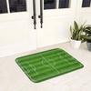 Fußballfeld Rasenmuster Rutschfeste Fußmatte Bodenmatte Staubdichter Teppich für Kücheneingang Haus Schlafzimmer Fußmatten