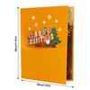 Christmas Cards 3D Merry Christmas Greeting Card With Music And Light Celebration Keepsake For Kids Boys Girls Family Greetings