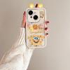 KEYSION Cute Ear 3D Cartoon Case for TECNO Spark Go 1 1S Go 2025 with Bracelet Silicone Shockproof Phone Cover for TECNO Pop 9 4G