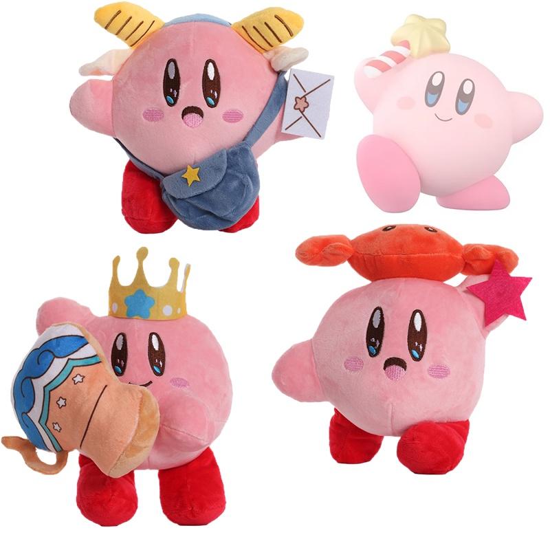 Wholesale Cute Kirby Plush Toy Crystal Soft Stuffed Doll Cartoon Figure 12" Tall
