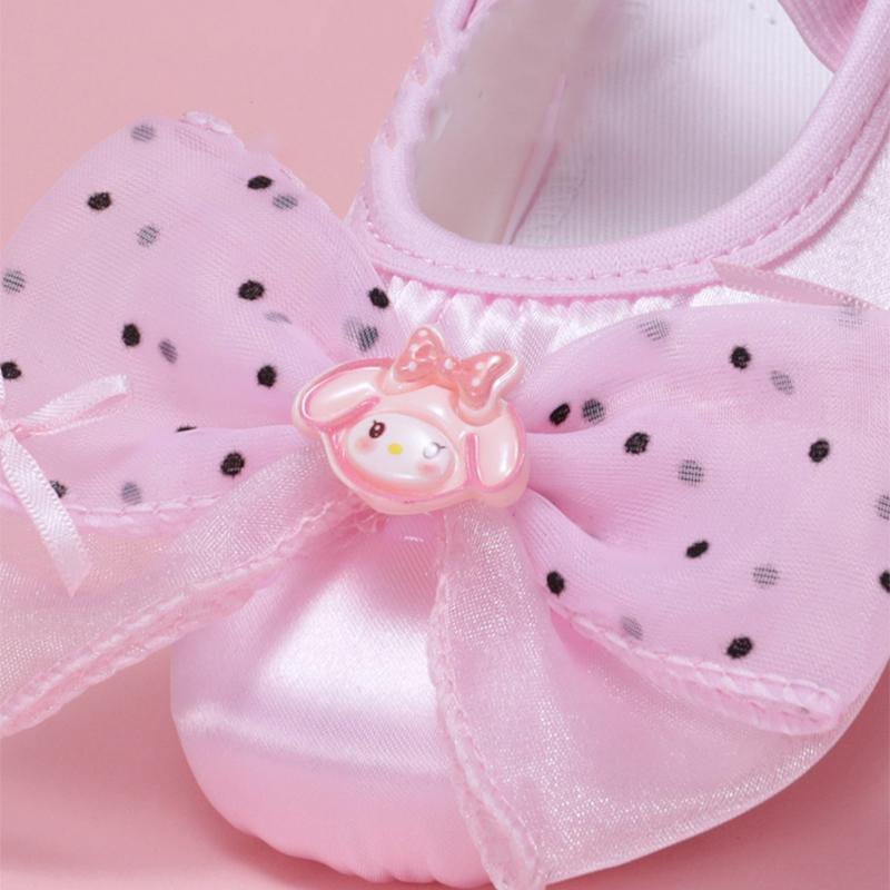Mädchen Tanzschuhe Weiche Sohle Kinder Ballettschuhe Tanzschuhe Niedlich Bühnenauftritt Katzenpfoten Schuhe Schleifendekoration