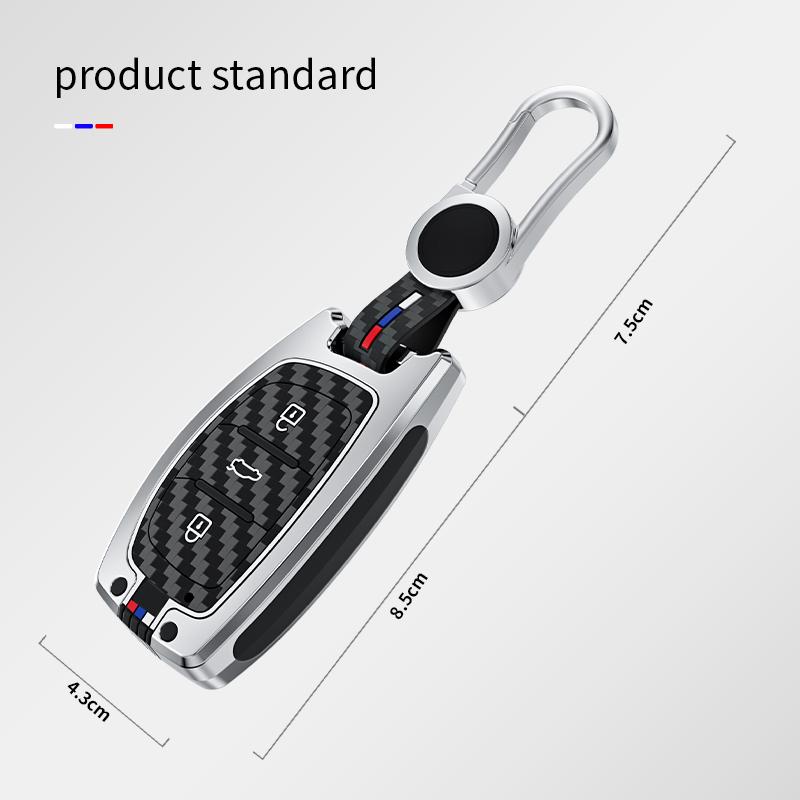 Car Key Case Cover Shell Fob For Hyundai Tucson Santa Fe Rena Sonata Elantra Creta Ix35 Ix45 I10 I30 I40 Keychain Accessories