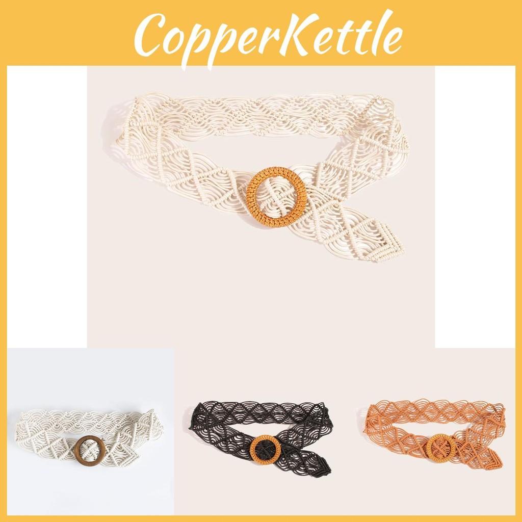 Woven Vintage Waist Belt For Women With Handmade Rope Craft For Summer And Outfits Winter