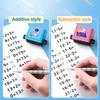 Math Roller Stamp Addition Subtraction Practice Primary School Mental Arithmetic Exercise