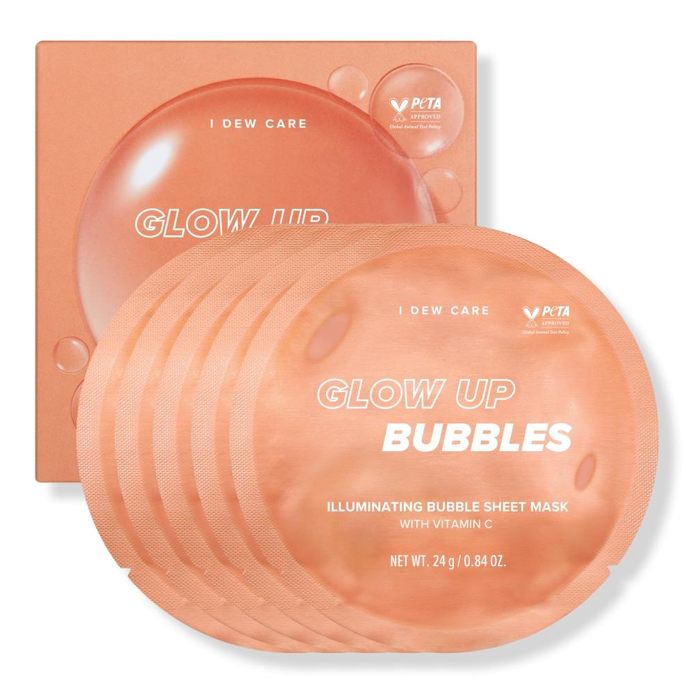

I Dew Care Glow Up Bubbles Осветляющая пузырьковая тканевая маска 5 карат