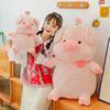 Cute Pu Pig Plush Toy Adorable Stuffed Pig Doll For Girls Soft And Huggable Animal Toy