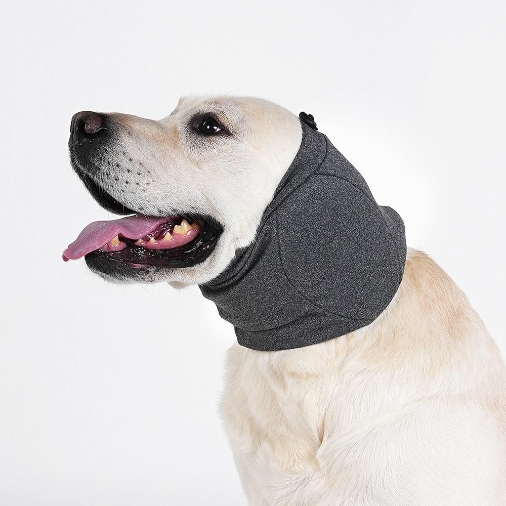 Soundproof Dog Calming Earmuff Adjustable Dog Grooming Ear Muff Soothing Ear Cover  Grooming