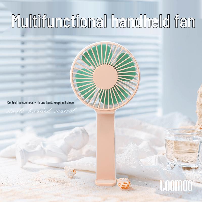 Loomoo Portable Rechargeable Desktop Fan