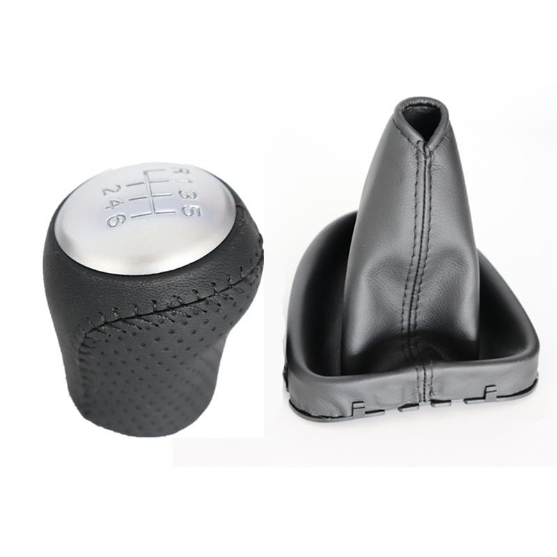 For NISSAN QASHQAI I J10 X-trail 2006-2013 QASHQAI II MT 6 Speed Car Gear Shift Knob Boot Cover Accessories