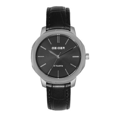 

[GEIGER] GEIGER Women s Classic Leather Watch GE1263WBBK_L GE1263WBBK_L