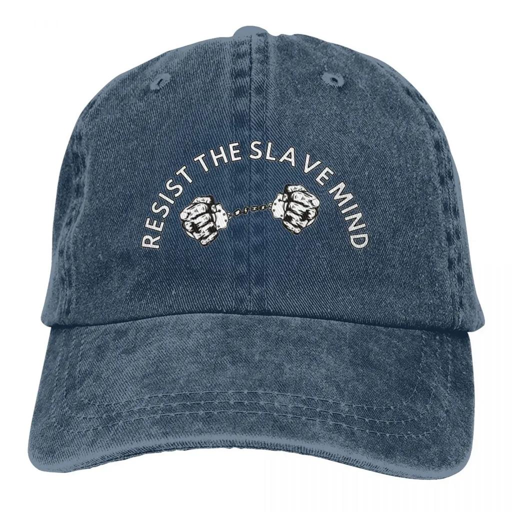 Casual Resist The Slave Mind Baseball Cap Unisex Style Distressed Denim  Hat Andrew Tate Top G Outdoor Workouts Caps Hat
