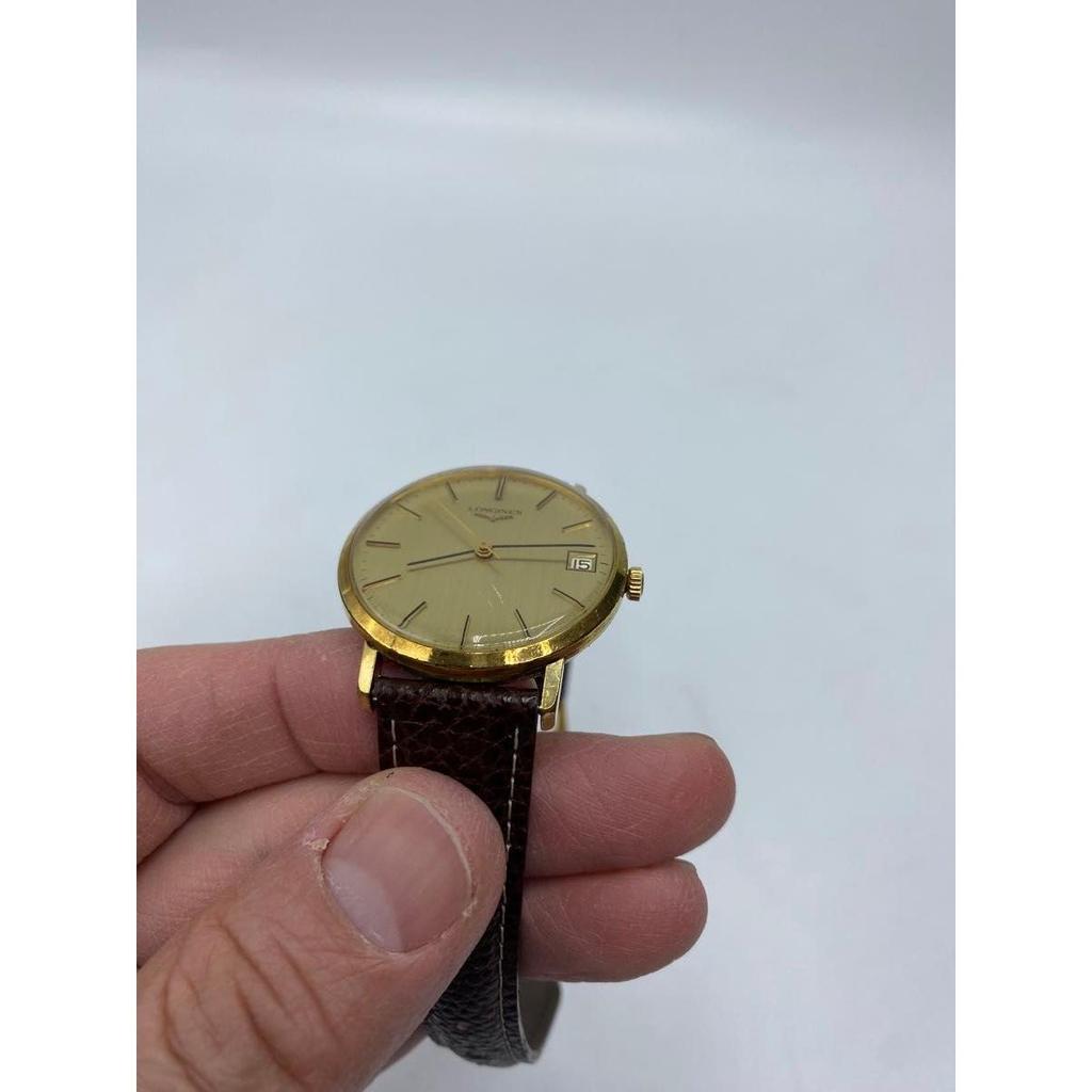 Used Good Condition Movable Vintage Longines Manual Winding Date Gold