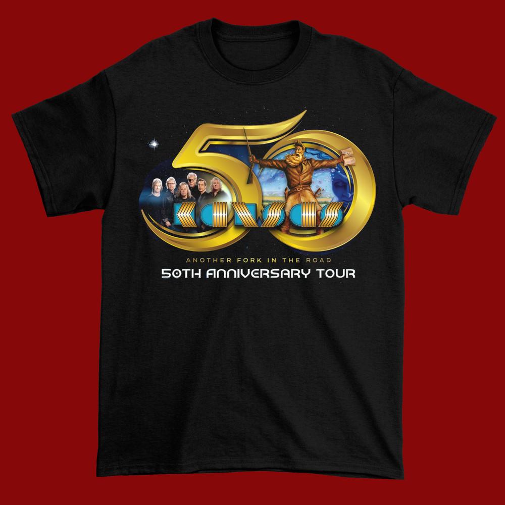 BAND KANSAS TO LAUNCH member Music T- Shirt Tee Full size D235 Unisex T-Shirt S