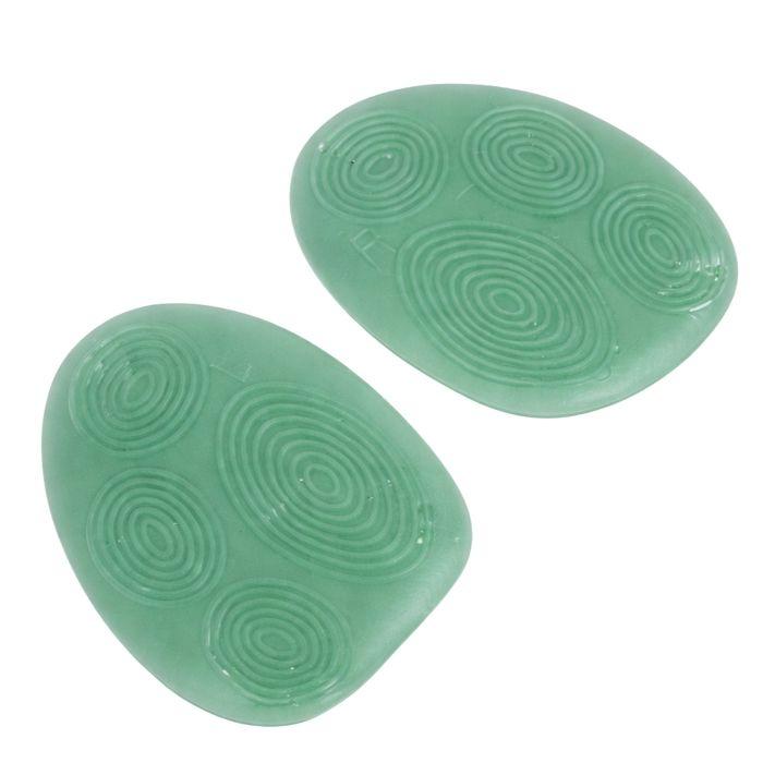 Lg-Expro Men's Green Pair Of Thogel® Metatarsal Pads – Flexible Sebs, Forefoot Cushioning, Anti-Slip, Long-Lasting, Fresh Mint Scent