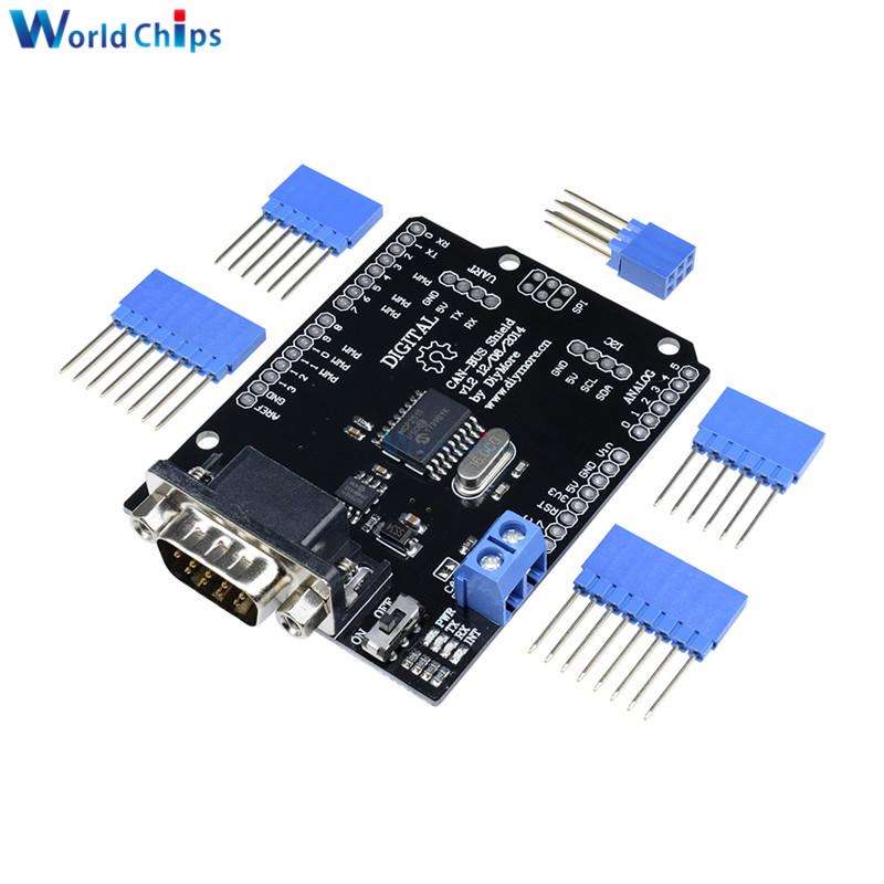1Set MCP2515 Can Bus Shield Board SPI Interface 9 Pins Standard Sub D 