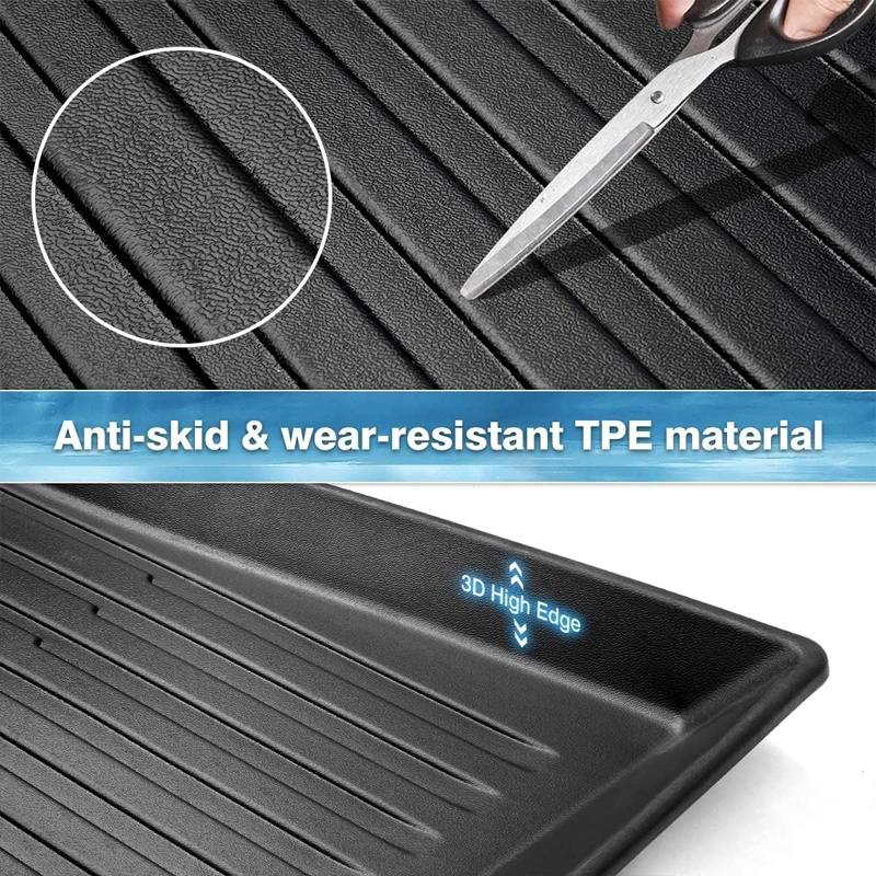For Tesla Model Y Juniper Floor Mats All Weather Non-Slip Trunk Mats & Cargo Liners for Tesla 2025 2026 Car Interior Accessories