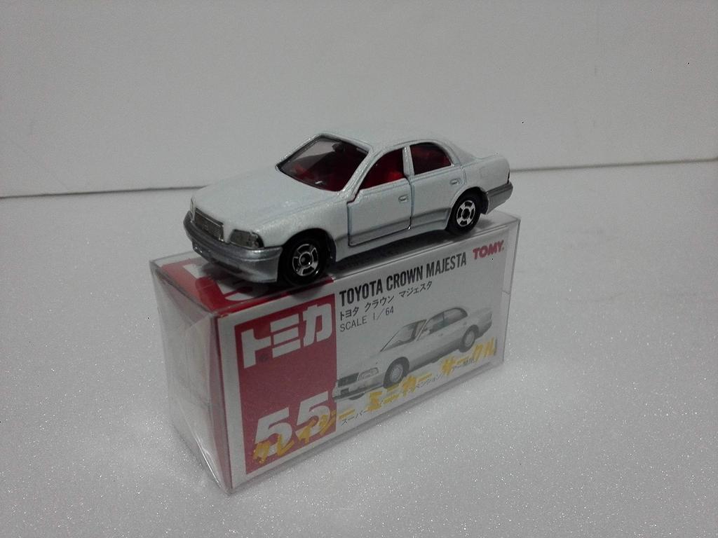 Tomica 55 Toyota Crown Majesta in storage Crazy Miniature Car Circle with case Shipped from Amazon warehouse No. (Made China) - Long-term -