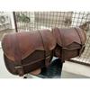 Bags Combo Motorcycle Leather Panniers Saddle Luggage Pouch Side Bag Saddlebags