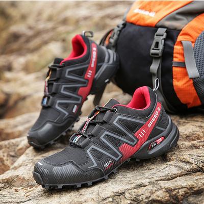 Spring and Summer New Waterproof Sports and Leisure Running Shoes Outdoor Mountaineering Travel Shoes Large Size Hiking Men's Shoes