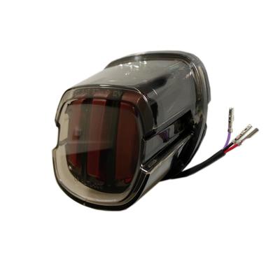 YIBO Feu arrière de moto Griffe d'aigle Feu arrière LED Lampe de plaque d'immatriculation arrière de moto Lampe de frein pour Harley