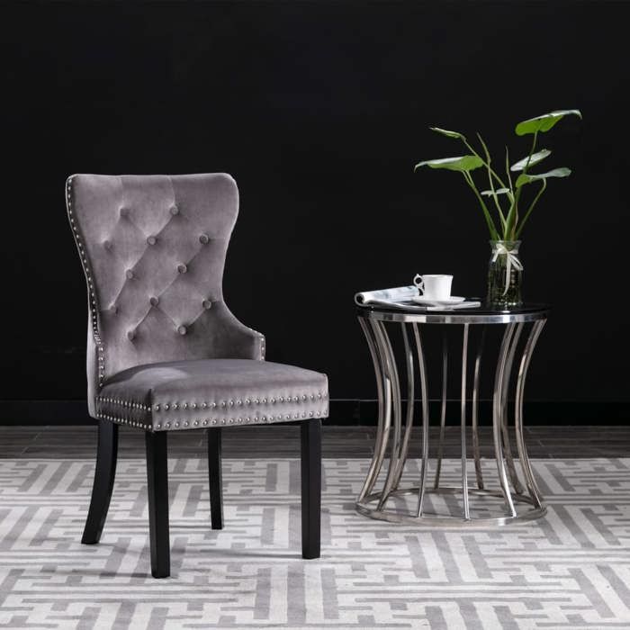 VidaXL 2x Dining Chairs Kitchen Chairs Dining Chairs Dining Room Seats Kitchen Furniture Home 287959