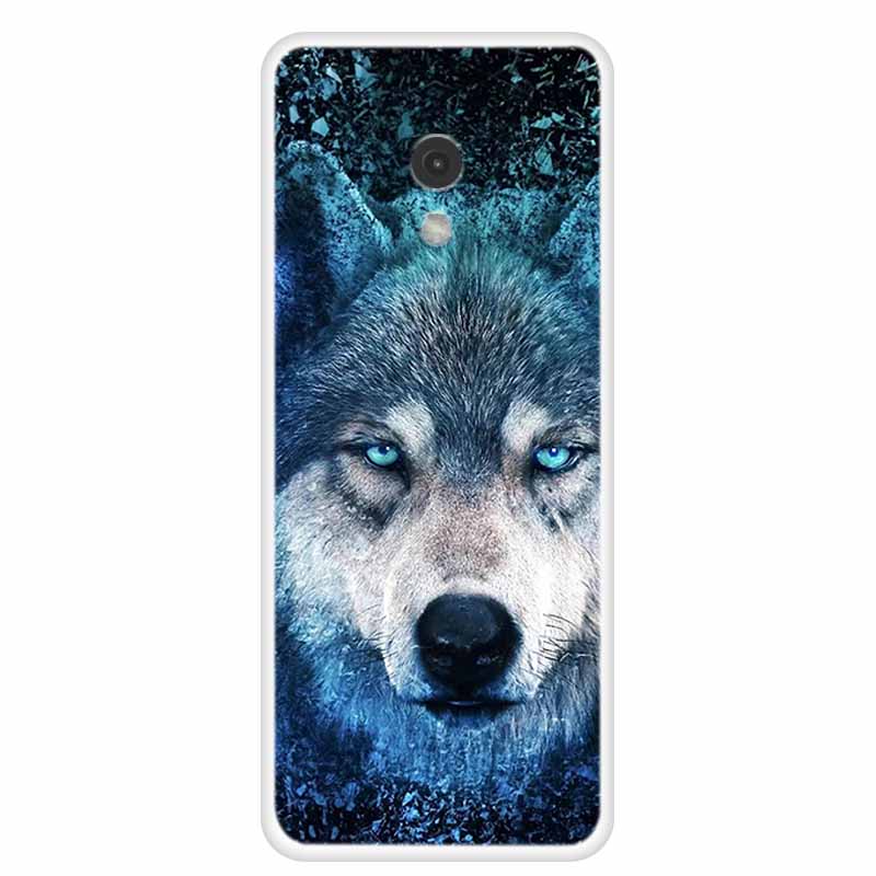 For Nokia 235 4G Case Nokia 215 220 4G Wolf Lion Clear Silicon TPU Back Cases for Nokia 220 4G 4G Phone Cover Cute Soft Fundas