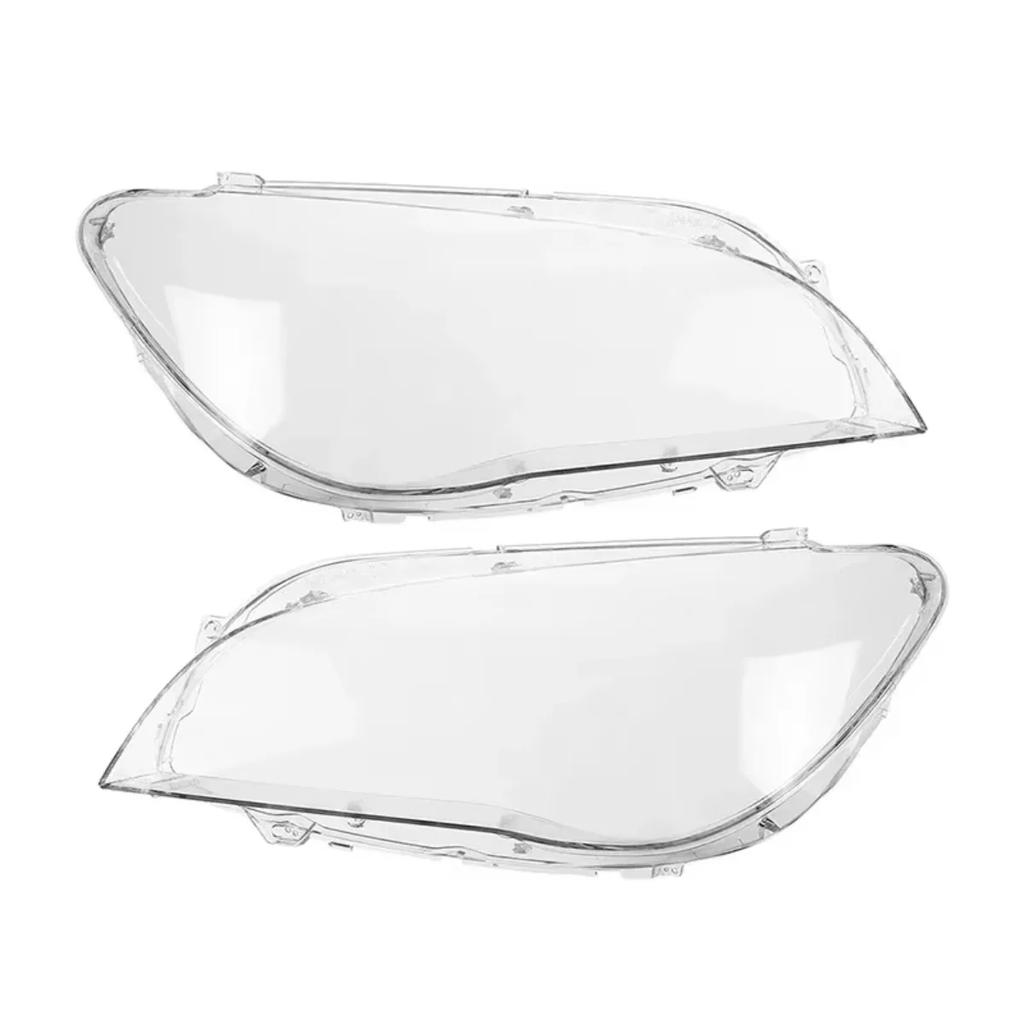 Pair Front Headlight Lens Cover For BMW F01 F02 740i 740Li 750i 750Li 760i 2009-2015 Clear Headlamp Shell Transparent Lampshade
