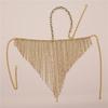 Halloween Ornaments, Full Face Mask Full Of Diamond Tassel, Party Ball Attention Shiny Diamond Mask