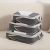 7-Piece Travel Compression Organizer Set for Clothes, Shoes, and Cosmetics