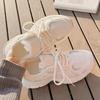Damen Frühling und Sommer neue atmungsaktive Mesh-Schuhe, dicksohlige Erhöhung mit Röcken, Sport- und Freizeitschuhe, Damenmodelle