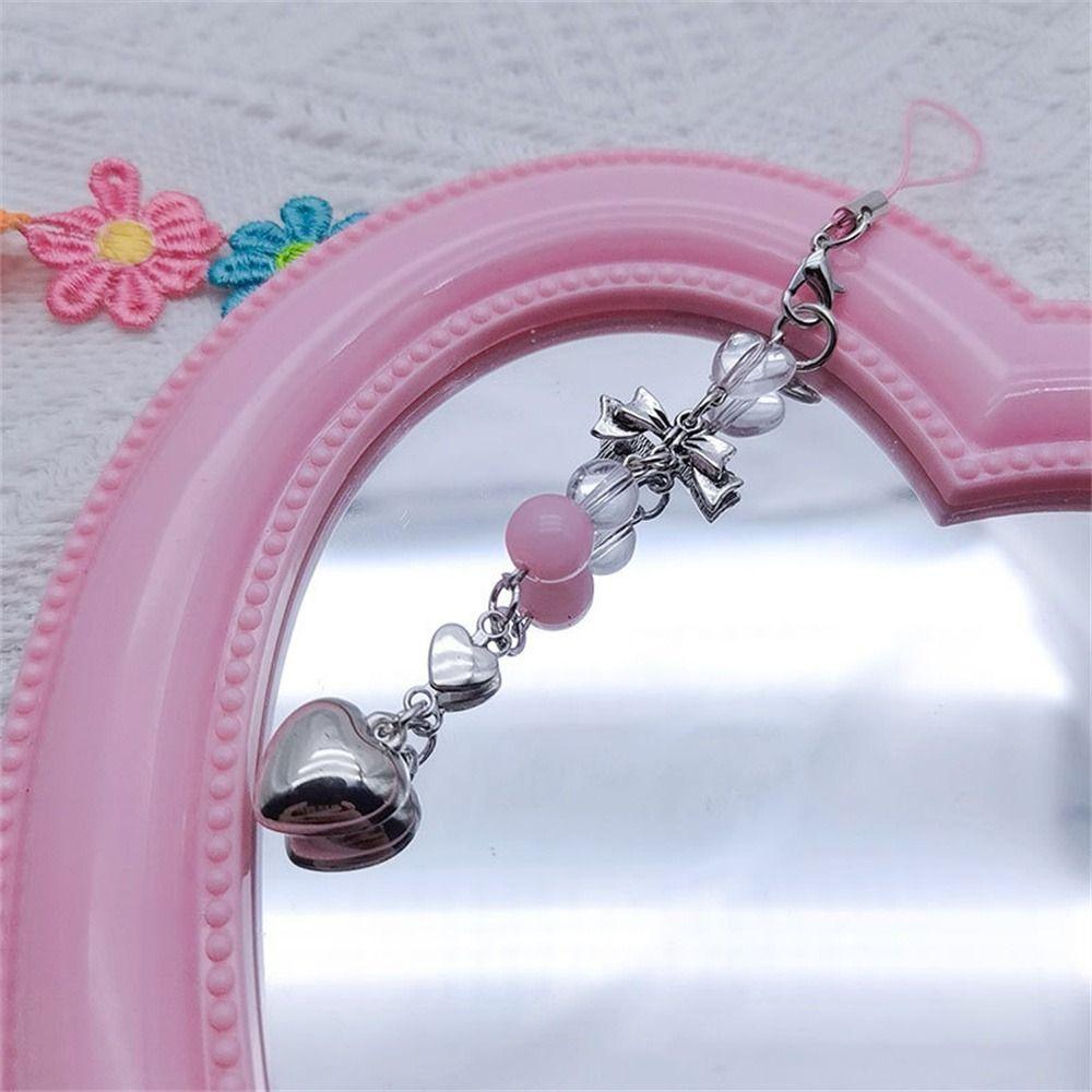 Chain Gool Girl Beaded Chain Mobile Phone Strap Cellphone Strap Phone Pendant Mobile Lanyard