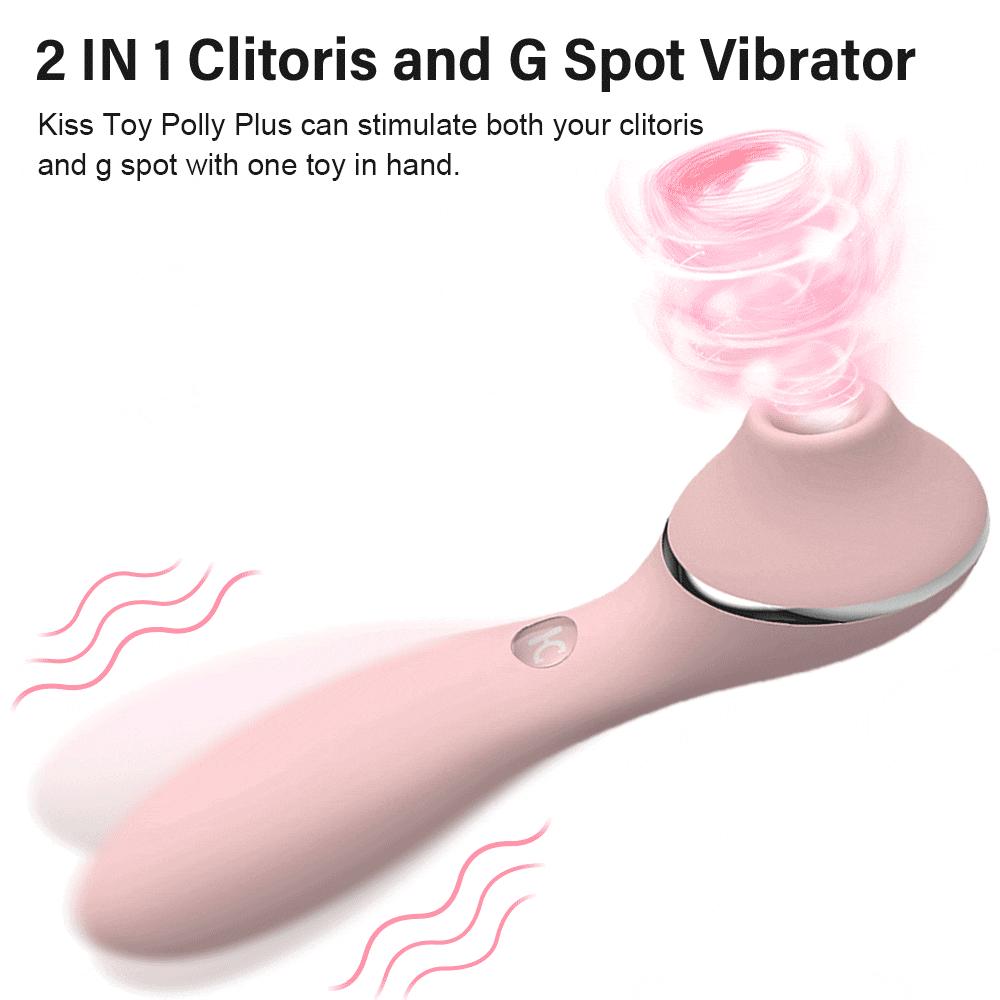2In1 Rechargeable Clitoral Stimulator Suction  Sex Toy For Women Suction S