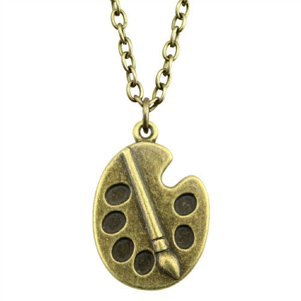 Hair Dryer Charm Necklace Hairstylist Hairdresser Pendant Salon Stylist Gift Jewelry 43cm Chain