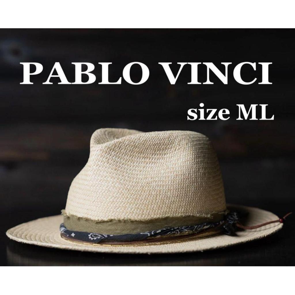 Used PABLO VINCI Panama Hat Takahiro Kawashima Hat Straw Hat