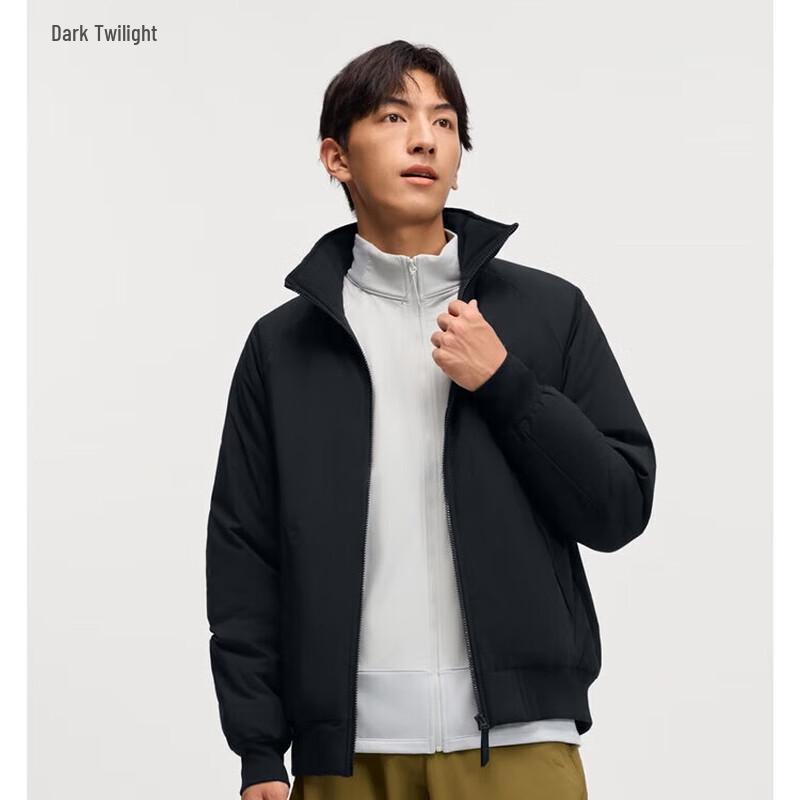 

Beneunder Men s Stand Collar High-Elastic Warm Jacket XL