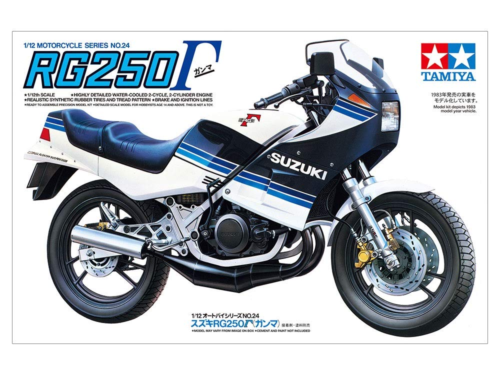 TAMIYA Scale Special Sale Product Motorcycle Series Suzuki Plastic Model 14024 1/12 No.24 RG250 (Gamma)
