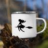 witch pumpkin printing mug retro Halloween enamel handle cups Coffee Tea milk Mugs party Kitchen decorate fun gift for children
