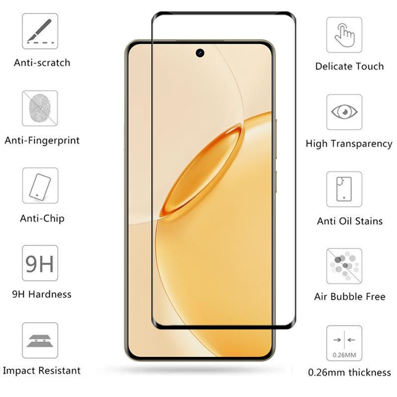 Cristal de Cobertura Total Para Realme 16 Pro Plus 5G Cristal Templado Protector de Pantalla Realme 16 Pro+ Película para Teléfono 3D Realme 16 Pro Plus