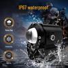 Dual-Color Waterproof Headlight for E-bike with Switch
