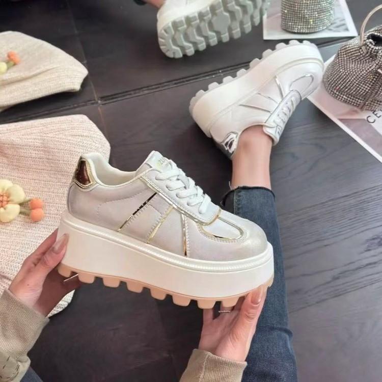 Fashion New Women's Sports Shoes Casual Lightweight Thick Soled Dad Shoes Thick Soled Shoes Platform Sneakers Women