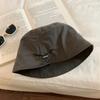 Sunscreen Bucket Hat Adjustable Drawstring Basin Hat Fashion Beach Cap