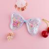 Sequined Transparent Bow Hair Accessories - DIY Colorful Headdress Embellishments